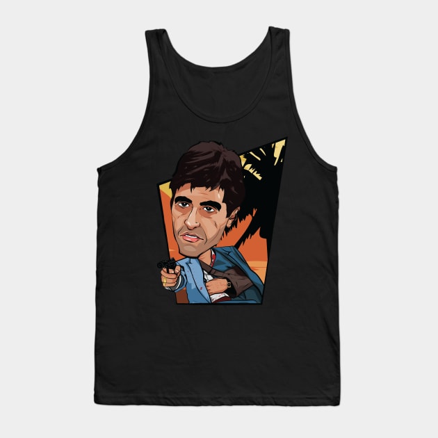 Scarface Tank Top by portraiteam